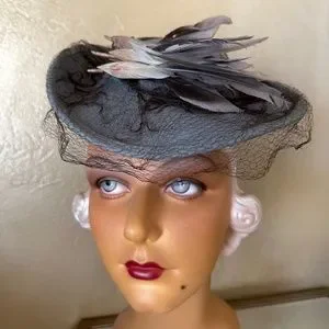Accessories | Extravagant 193s Baby Blue Felt Toy Tilt Hat  display picture 2